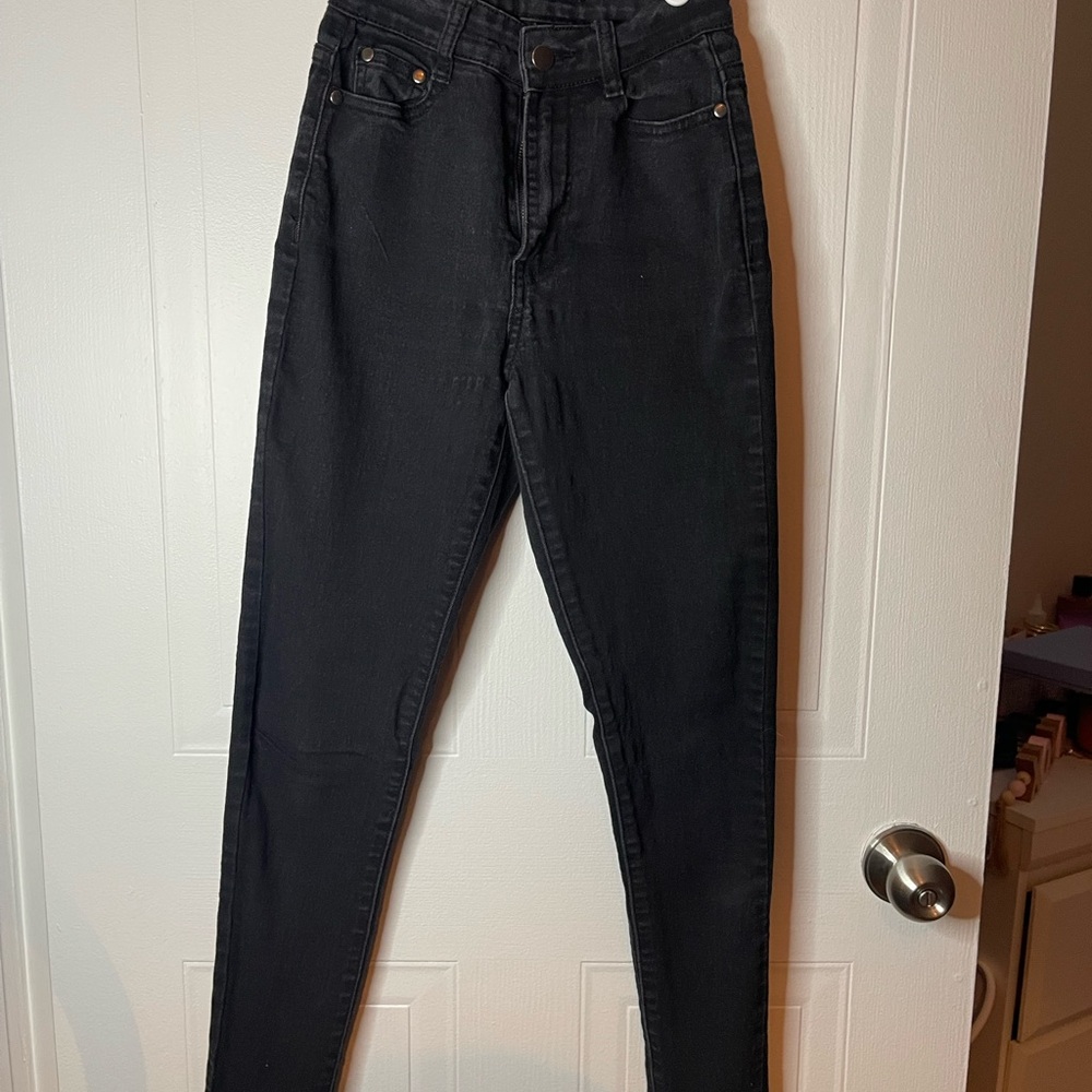 Fashion Nova Black High Rise Jeans
